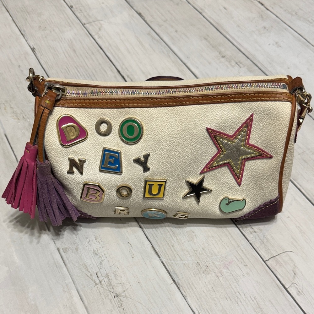 Vintage Y2K Dooney & Bourke Lindsay Lohan Collection Charm Shoulder Bag #2